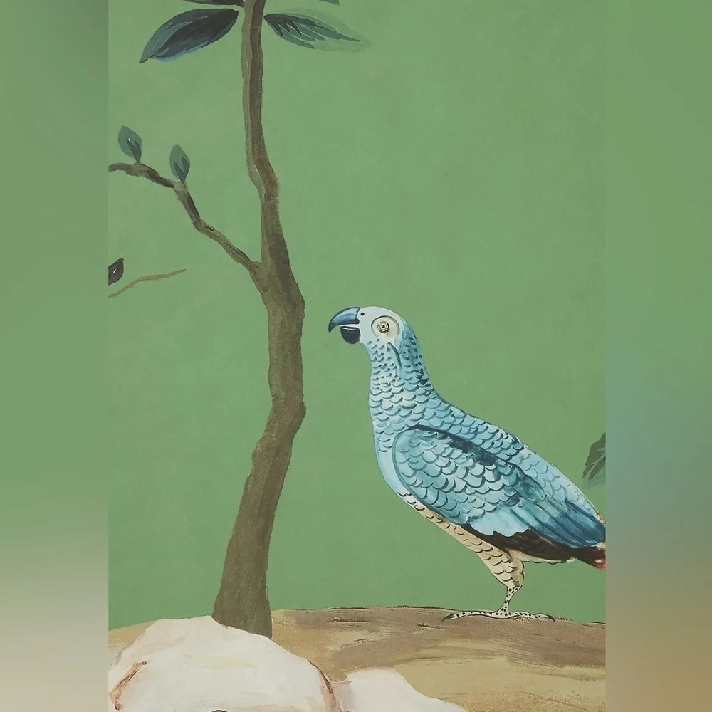 Anthropologie Blossom Chinoiserie Wall Mural NWT